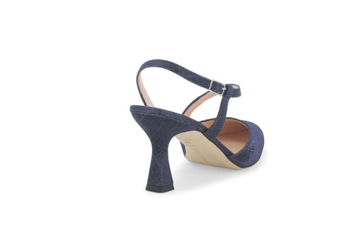 Melluso female Décolleté Tessuto E1634ZV-247195 Blu